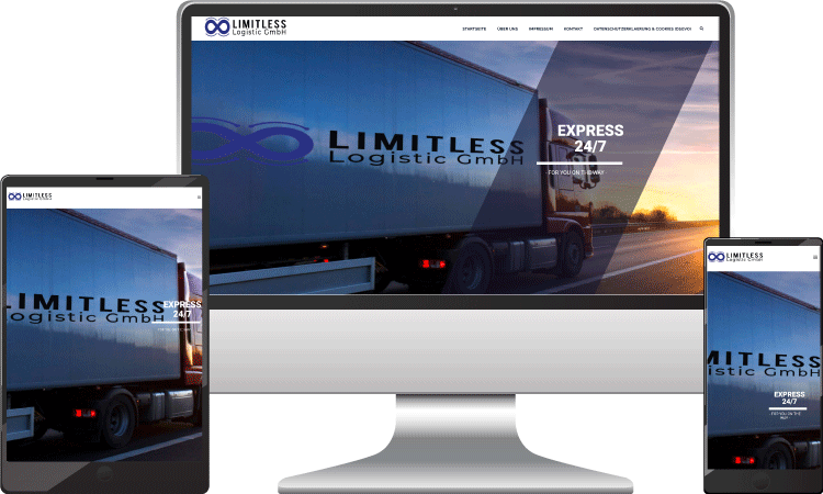 Transport Homepage, limitless-logistic.at